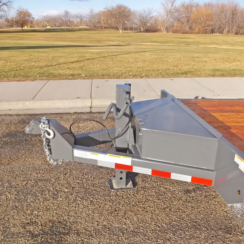 Snake River Low-Deck Tilt Bolt on 20k Jack and Oversized Toolbox.